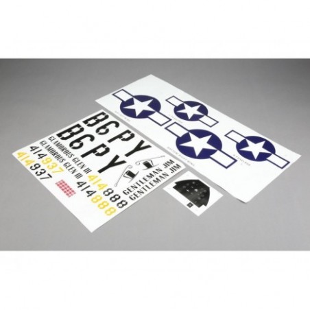 Decals: P-51D 60cc