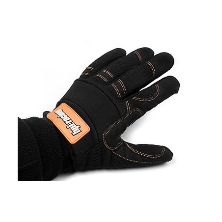 HPI Pit Gloves (Black/Medium)