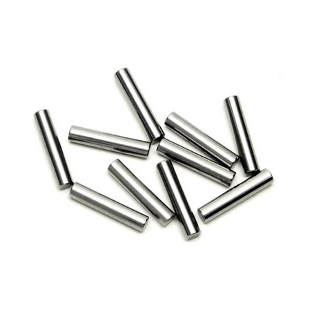Pin 2x10mm Hõbe (10tk)