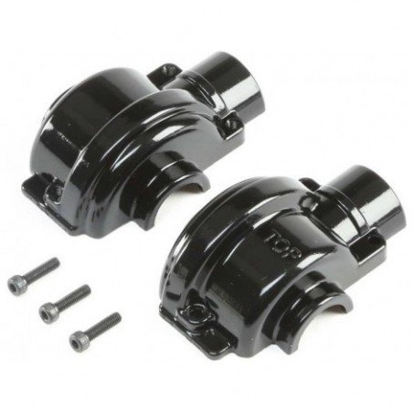 Aluminum Diff Case, Black:...