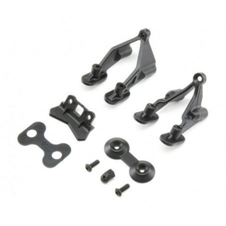 Rear Wing Stay & Washers:...