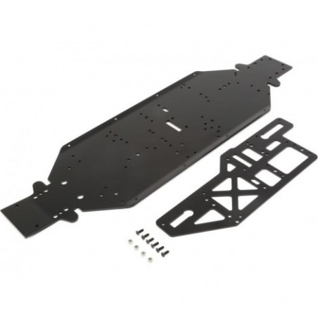 Chassis w/Brace plate, 4mm,...