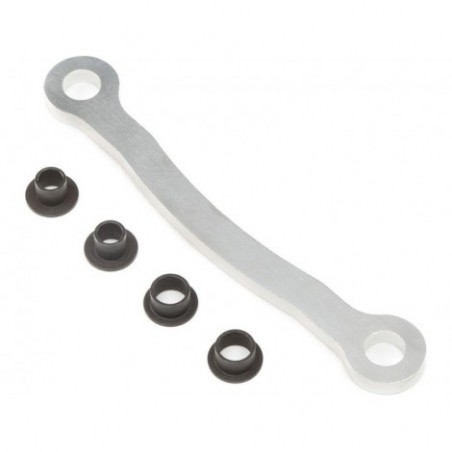 Steering Drag Link, Silver:...