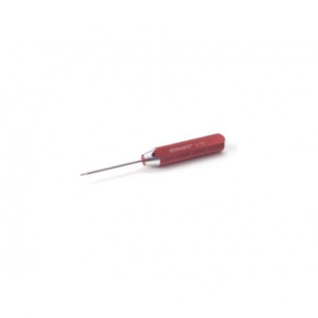Machined Hex Driver. Red: 1/16