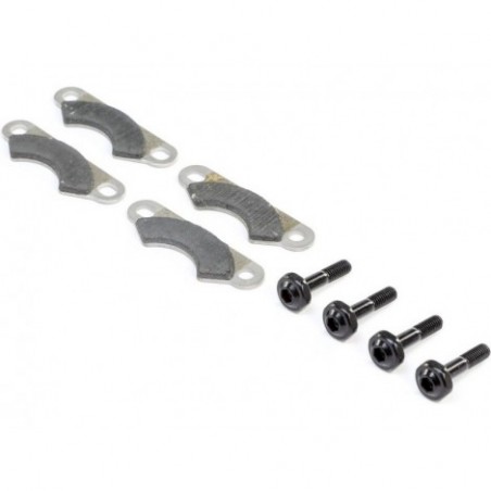 Brake Pads and Screws (4): 8X