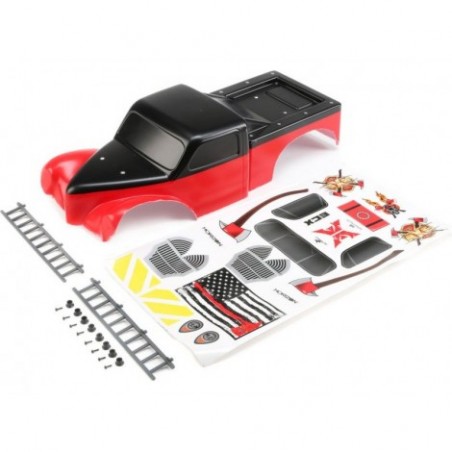 ECX Body w/ Ladders, Red: Axe