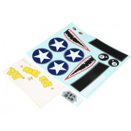 E-flite Decal sheet :P-39 1,2m