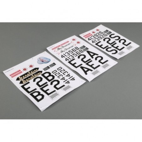 Hangar 9 Decal Set (3):...