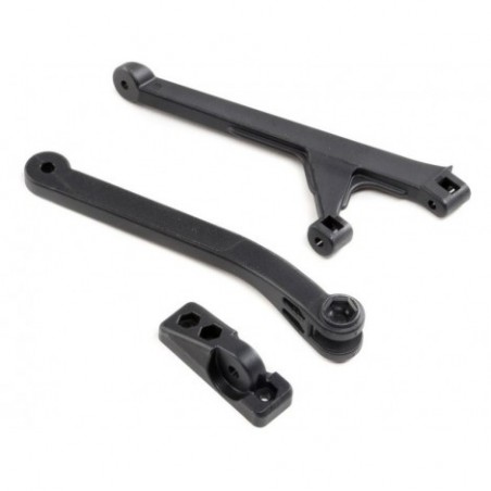 TLR Chassis Braces: 8XE