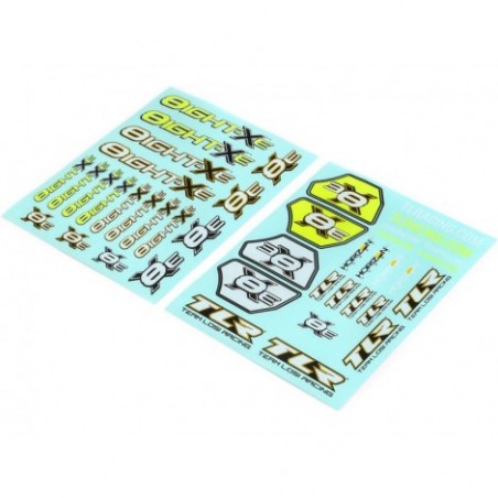 TLR Logo Sheet: 8XE