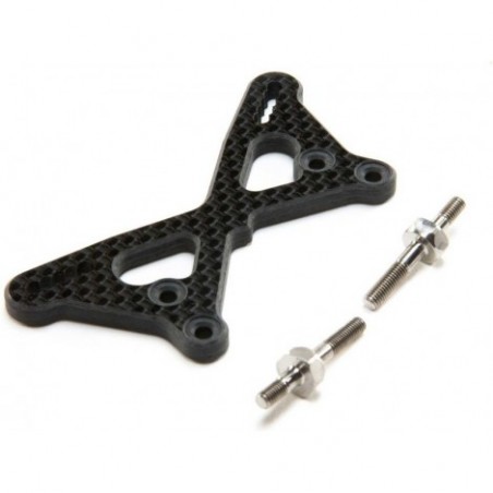 TLR Carbon Front Tower +2mm...