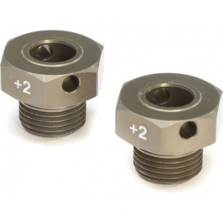 TLR Wheel Hexes, +2mm Wider...