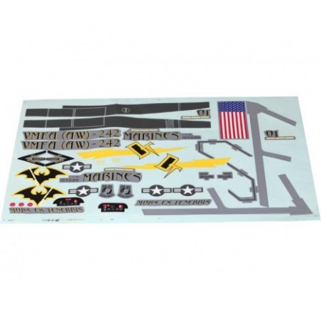 E-flite Decal Sheet: F-18 1,0m