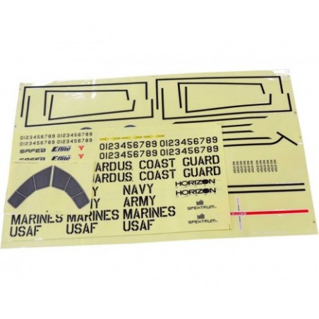 E-flite Decal Sheet: Cargo...