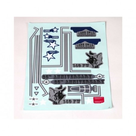 E-flite Decal Sheet: F-16...