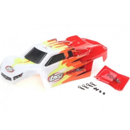 Losi Body, Red/White:...