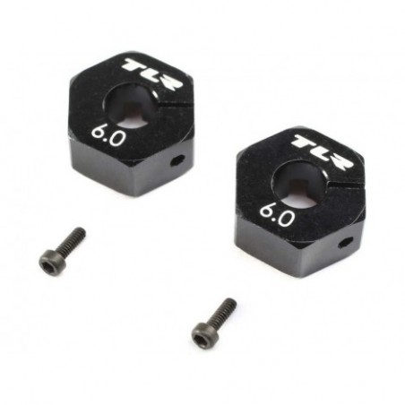 TLR Wheel Hex, 12mm x 6,0mm...