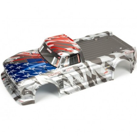 Arrma Painted Body Silver:...