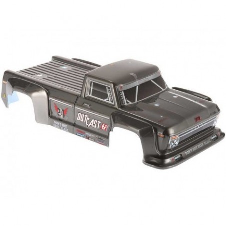 Arrma Body Silver Outcast