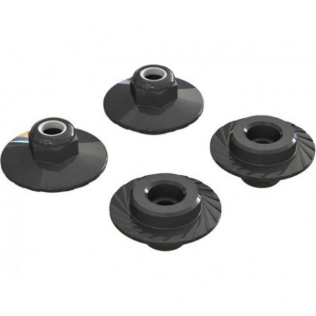 Arrma Flngd Locknut 5x8 (4)