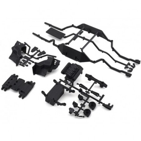 Axial Lower Rail/Skid Plate/Battery Tray: Wraith 1,9