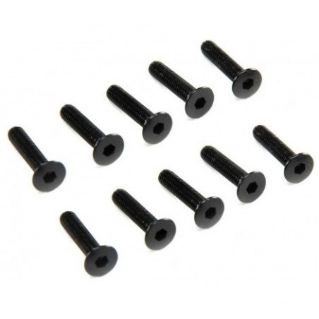 Axial M3x14mm, Flat Head...
