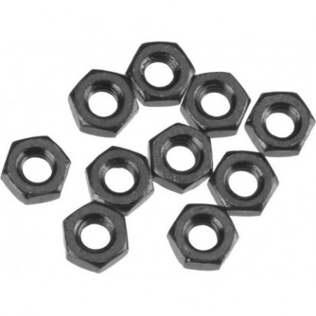 Axial Thin Hex Nut M3 Black...