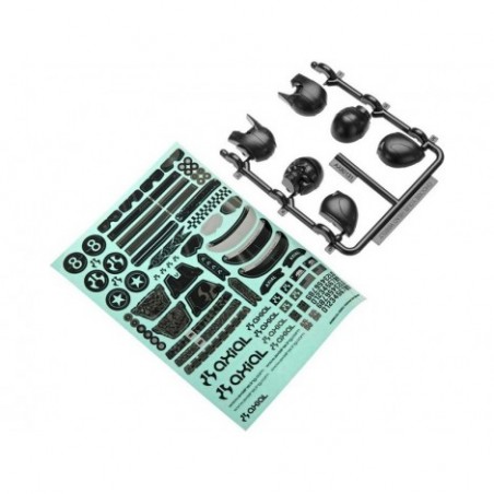 Axial Helmet Set Black Yeti