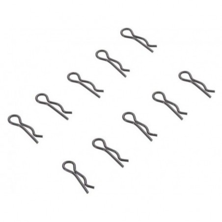 Axial 3mm Body Clip Black (10)