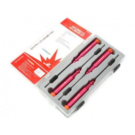 Machined Hex Driver Set (4) US