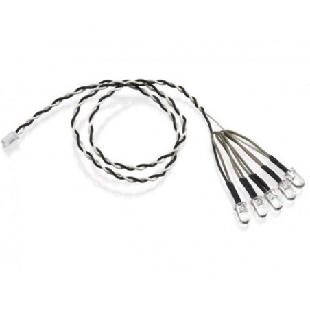 Axial 5 LED Light String White