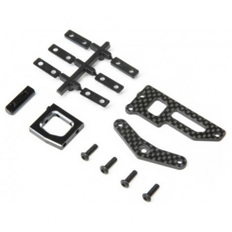 TLR Servo Mount Set, V2: 22X-4