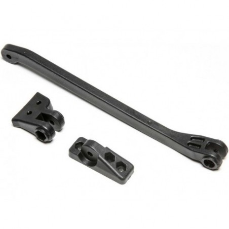 TLR Chassis Brace, Rear: 8XT