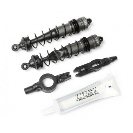 TLR Rear Shock Set, 123mm,...