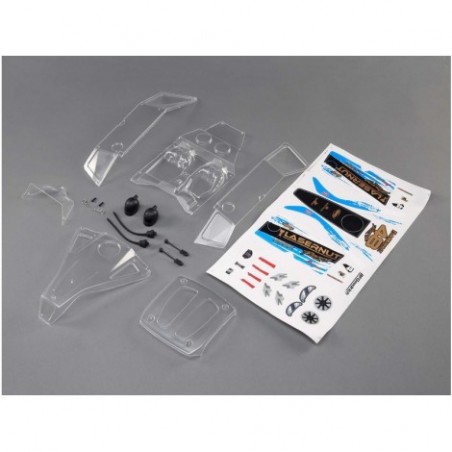 Losi Body Set, Clear:...
