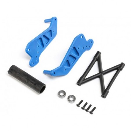 Losi Wheelie Bar Set, Blue:...