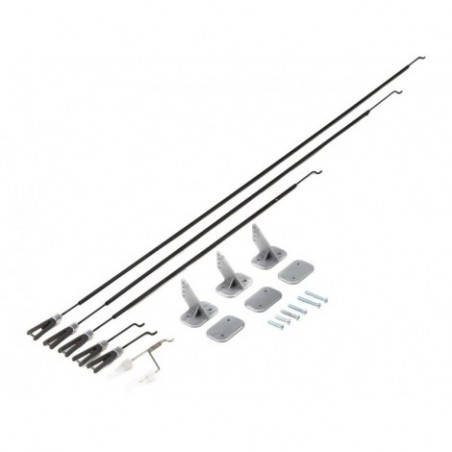 Pushrods & Cotrol Horn Set:...
