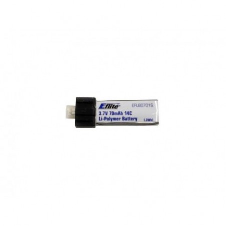 70mAh 1S 3.7V 14C LiPo Battery