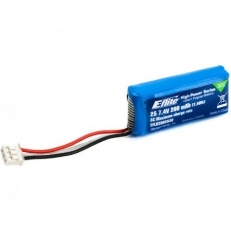 200mAh 2S 7.4V 30C Li-Po...
