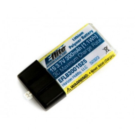 300mAh 1S 3.7V 25C LiPo...