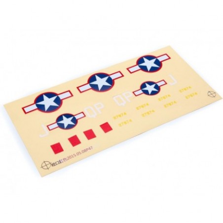Decal Sheet: UMX P-47 BL