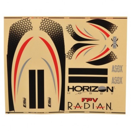 Decal Sheet: UMX FPV Radian