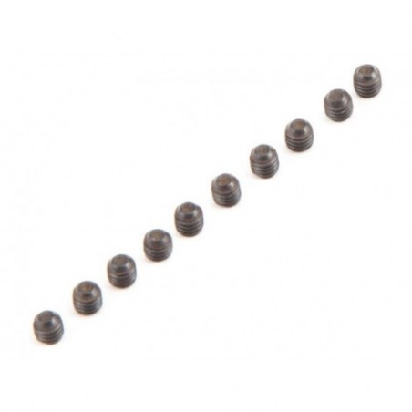 Set Screws, M3 x 3mm Cup...