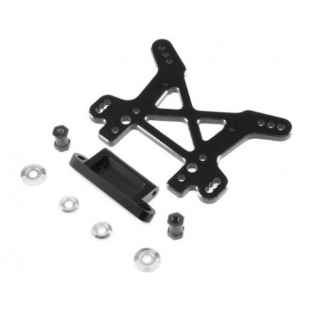 Shock Tower, Front, Black,...