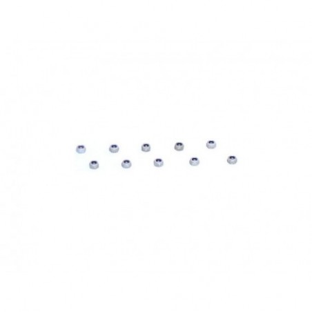 4-40 Aluminum Mini-Nuts (10)