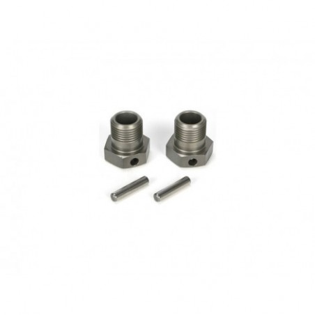 F/R Wheel Hex & Pin (2): 5TT