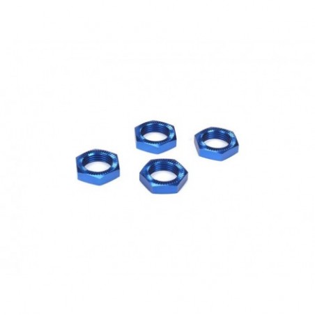 Wheel Nuts, Blue Anodized...