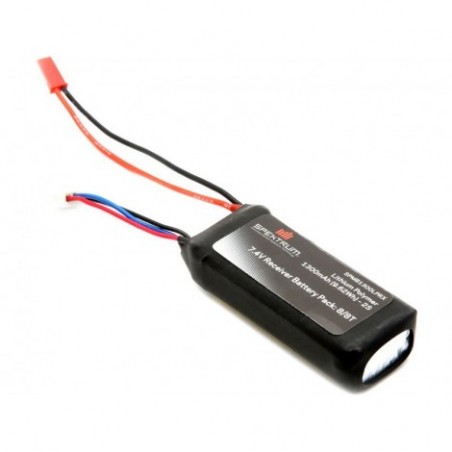 7.4V 1300mAh 2S 5C LiPo Rx...