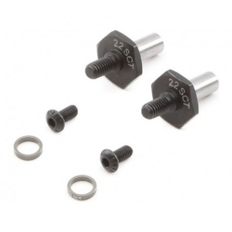 Front Axle Set, 12mm Hex:...