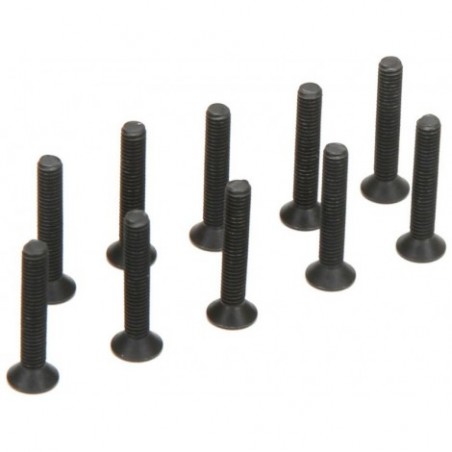 Flat Head Screws, M3 x 18mm...